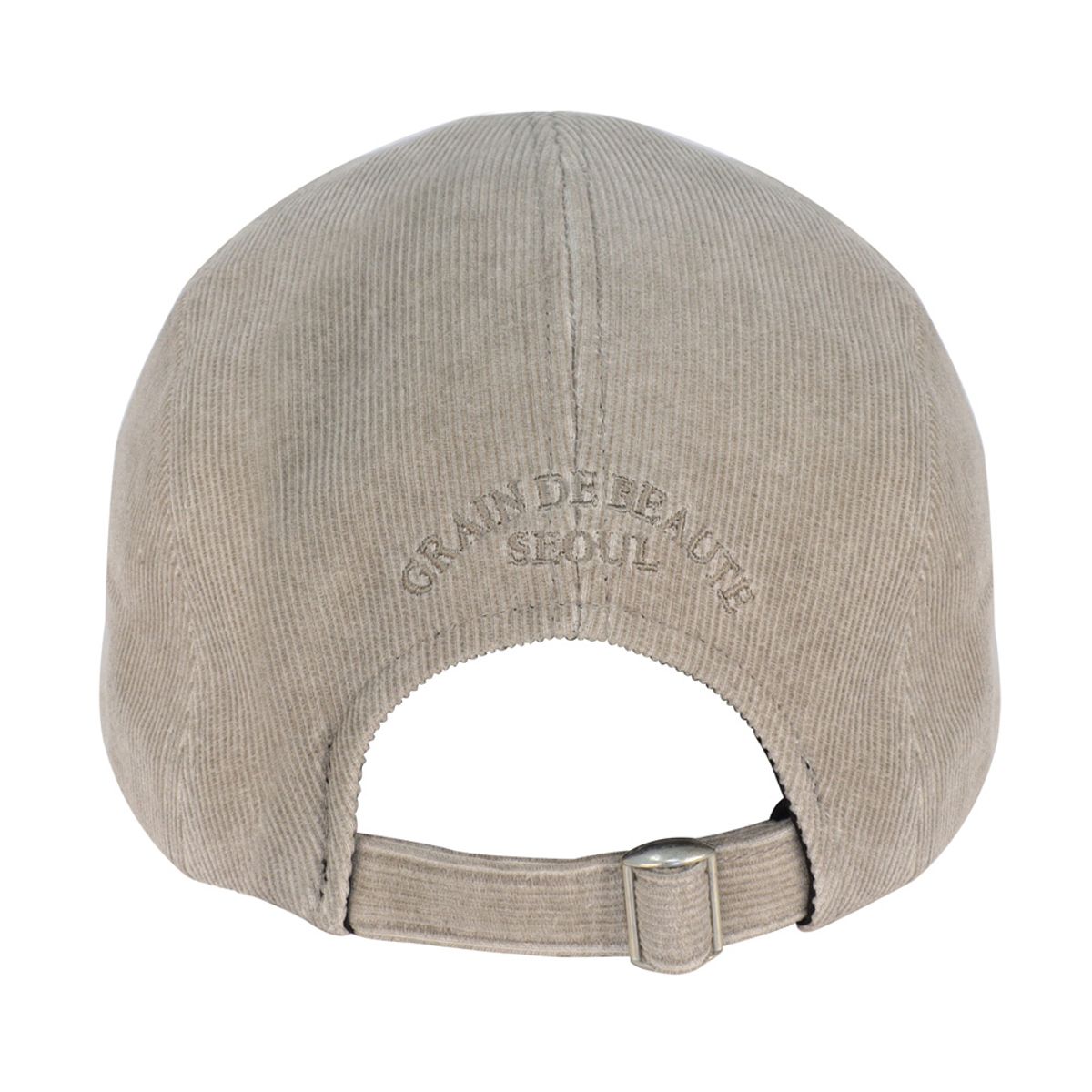 그랭드보떼(GRAIN DE BEAUTE) CORDUROY CAMP CAP [BEIGE]