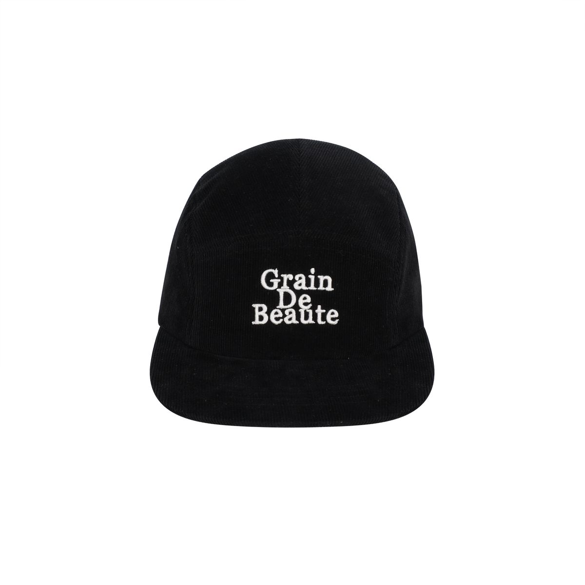 그랭드보떼(GRAIN DE BEAUTE) CORDUROY CAMP CAP [BLACK]