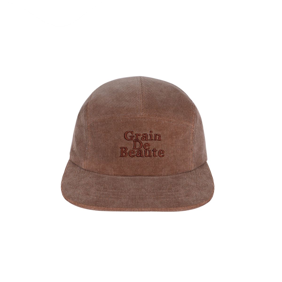 그랭드보떼(GRAIN DE BEAUTE) CORDUROY CAMP CAP [BROWN]