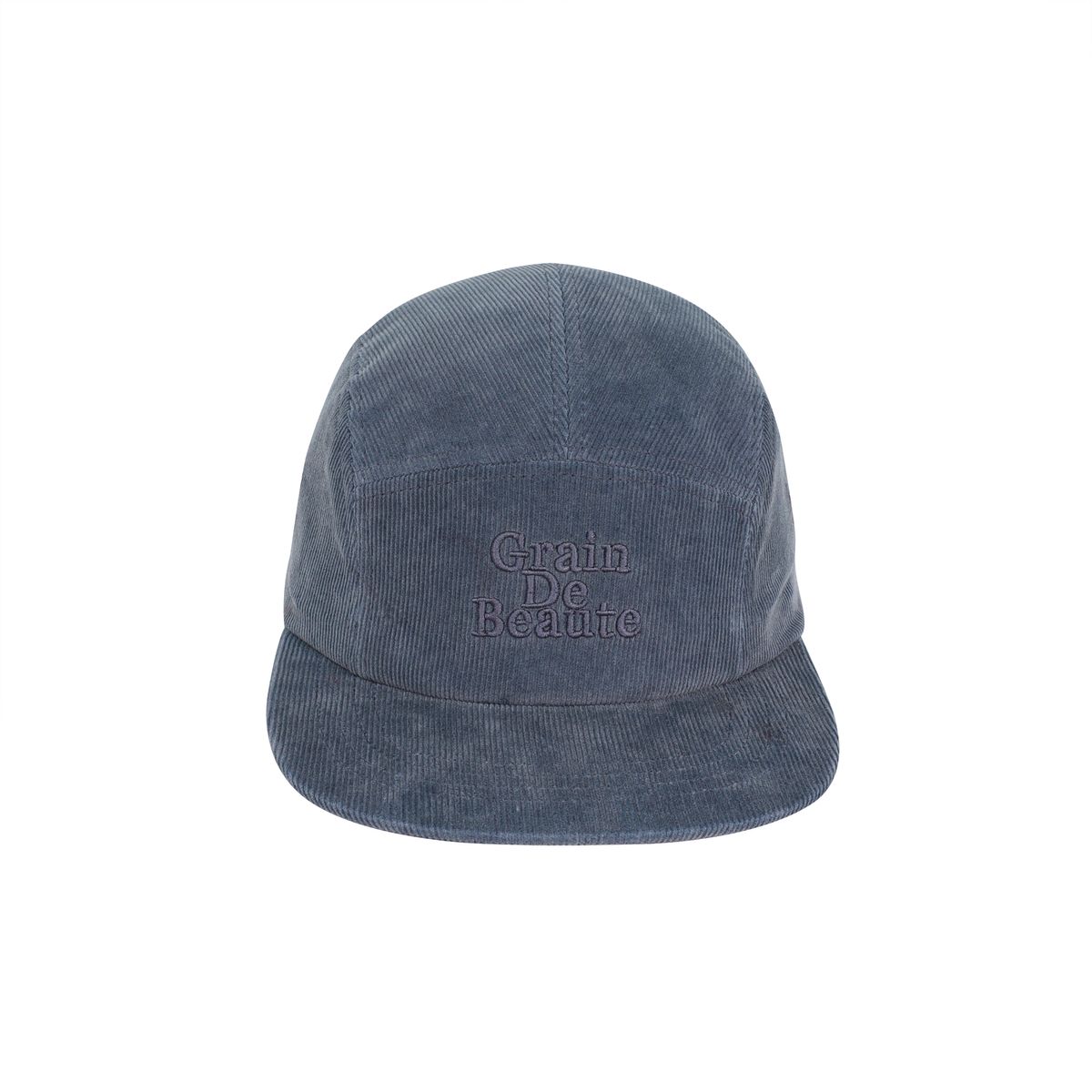 그랭드보떼(GRAIN DE BEAUTE) CORDUROY CAMP CAP [NAVY]