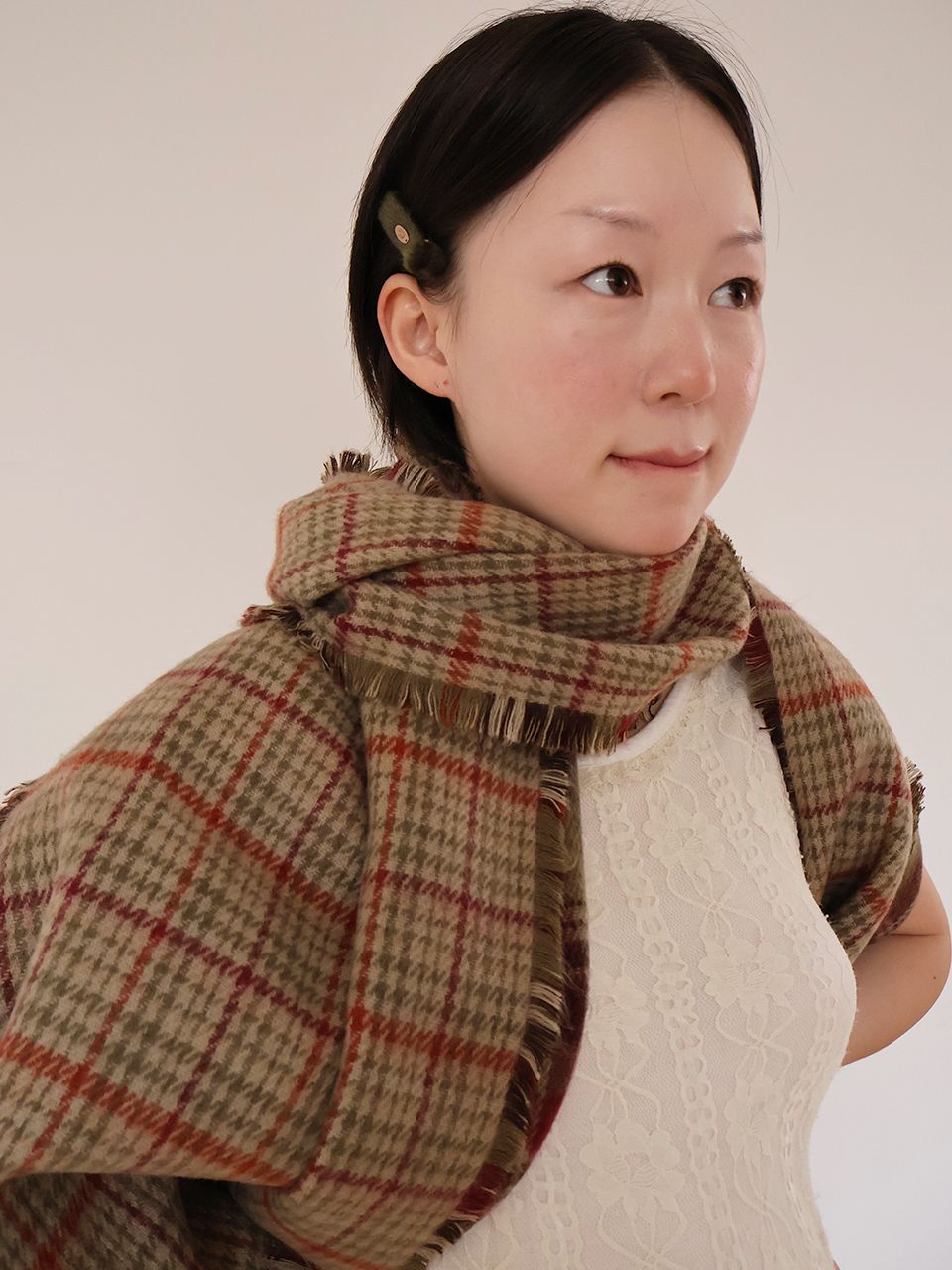 [5th Restock] Coco Reversible Muffler Khaki