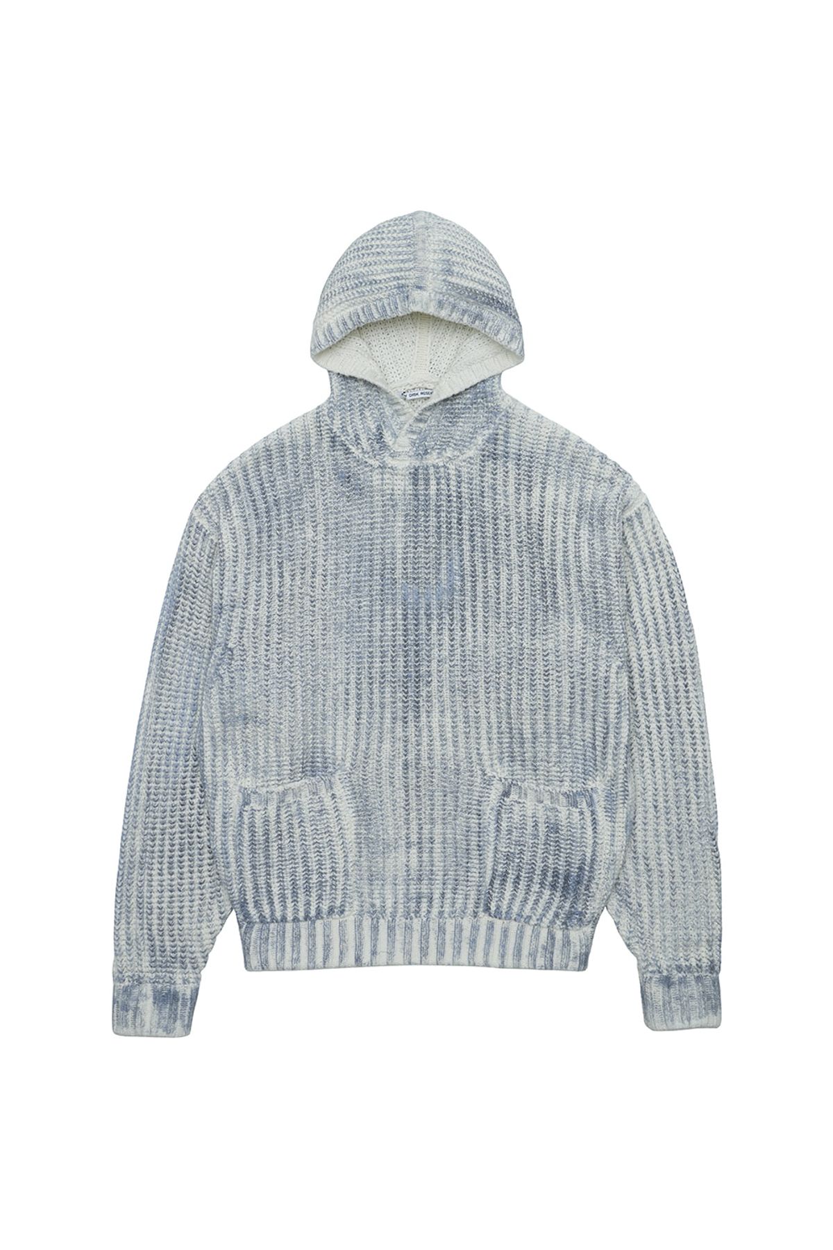 에프디알(FDR) Brushed Two-Tone Overfit Hood_Dark Navy