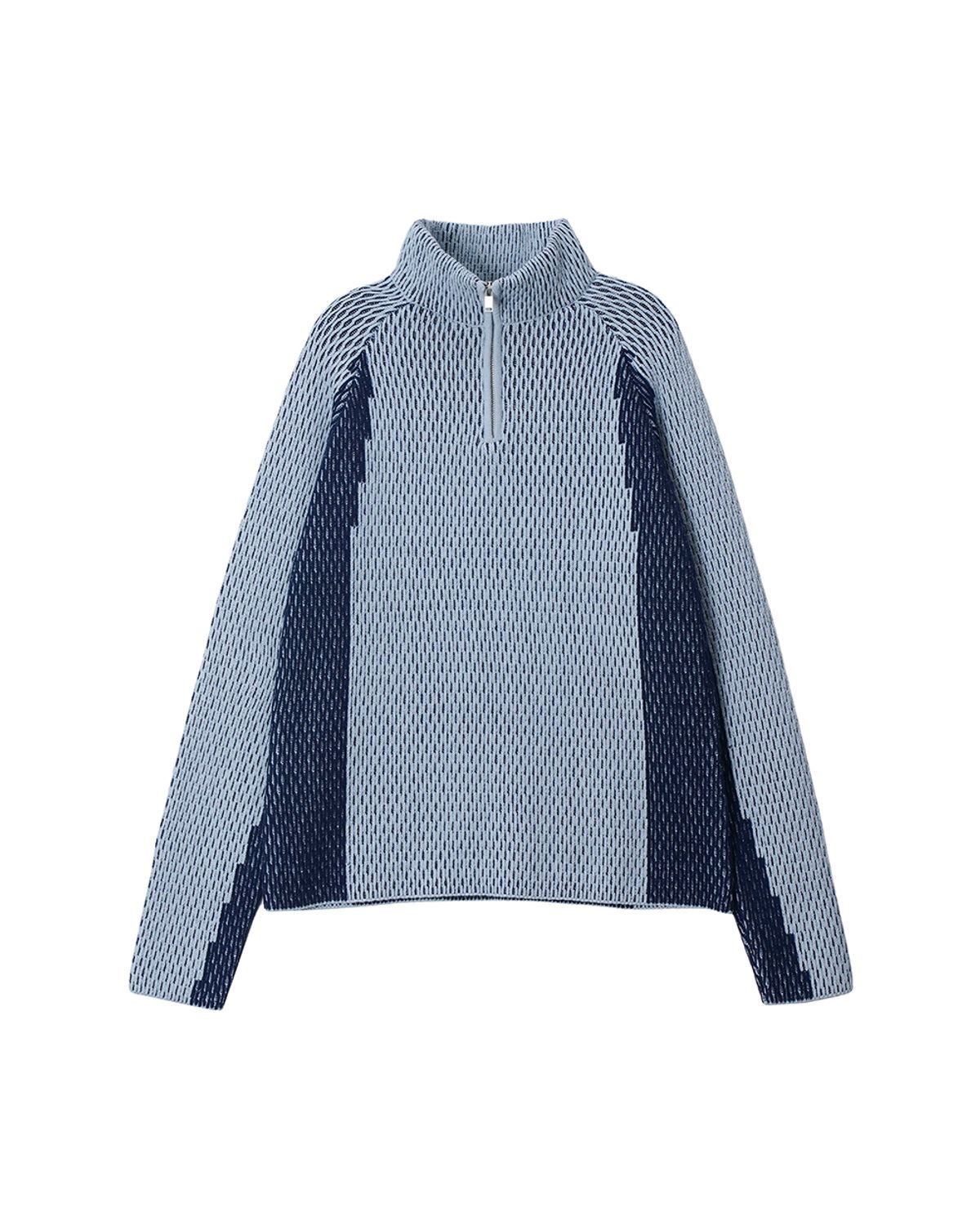 에프디알(FDR) Honey Comb JQD Racing Half Zip Up_Black/Charcoal