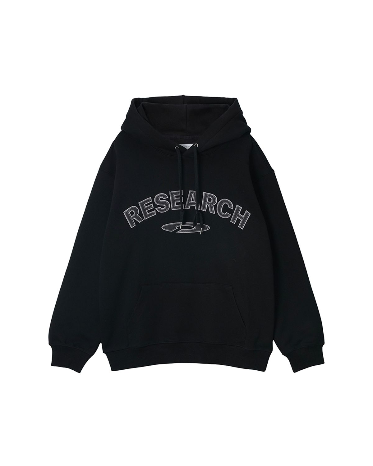 에프디알(FDR) Felt Double Applique Hood_Melange Grey