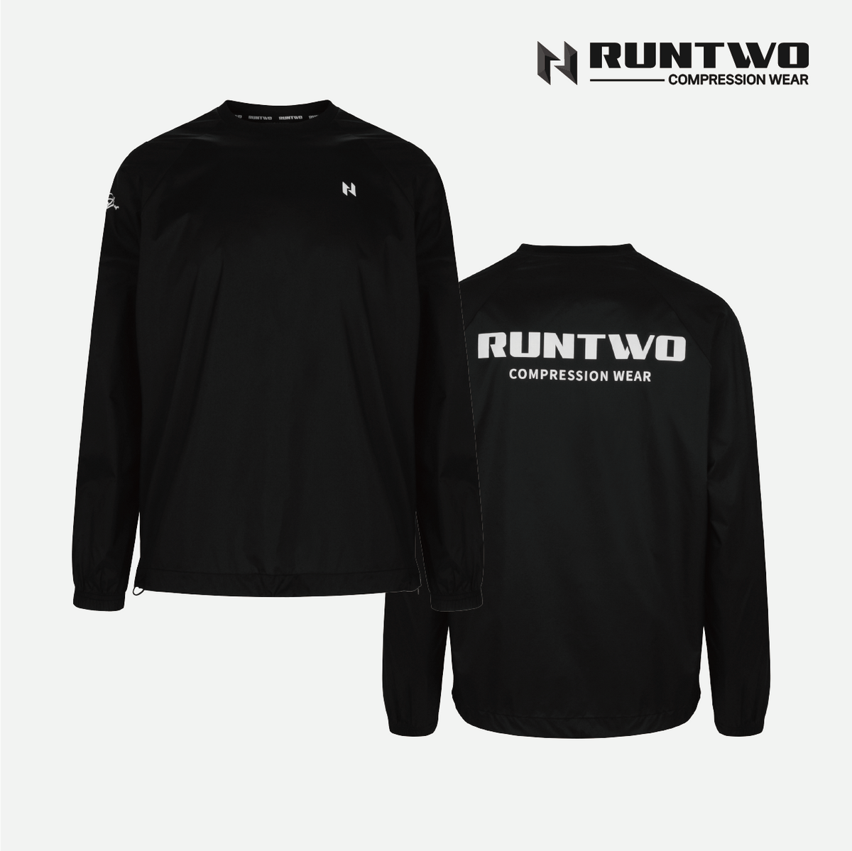 런투(RUNTWO) 바람막이 티셔츠