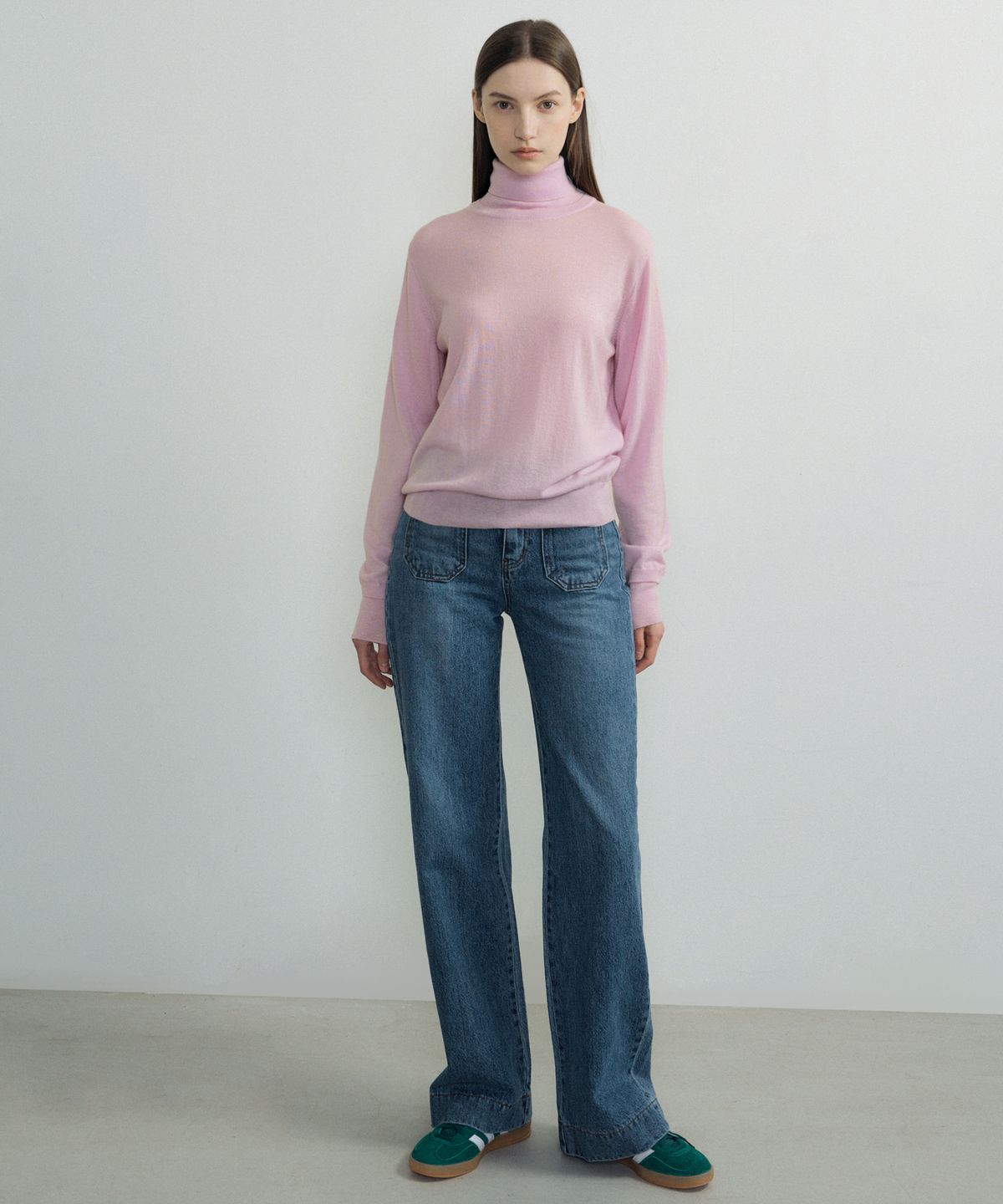 오떼뜨(OCTETTE) MARINO WOOL POLO NECK KNIT_3COLOR