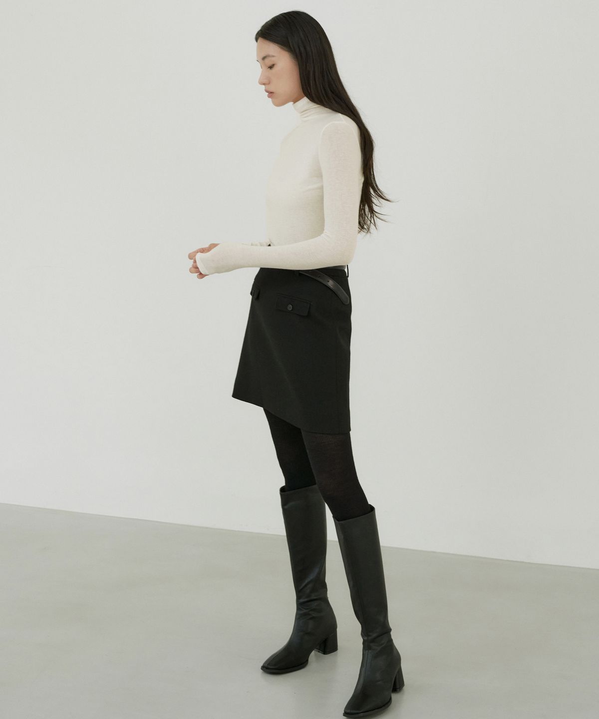 오떼뜨(OCTETTE) BASIC POLA T-SHIRT_3COLOR