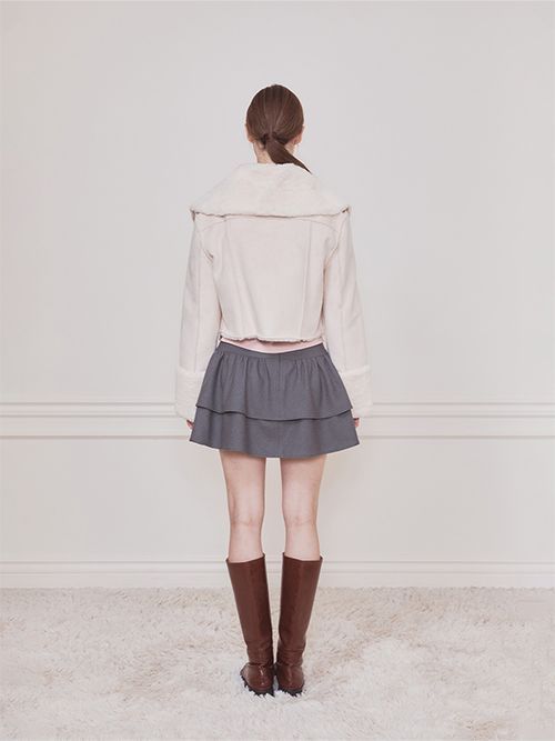 MUSINSA | NOT YOUR ROSE Reversible Sailor Mustang (Ivory)