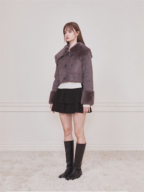 ★送料・関税込★Not your rose★Reversible sailor mustang★ MUSINSA | NOT YOUR ROSE Reversible Sailor Mustang (Charcoal)