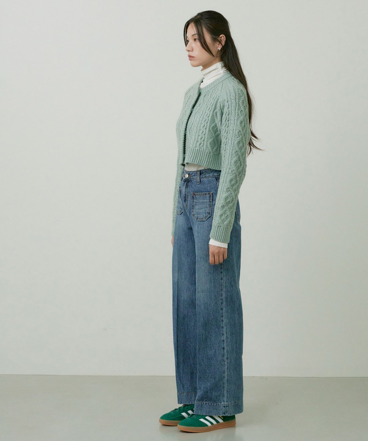 오떼뜨(OCTETTE) WOOL CABLE CARDICAN_3COLOR