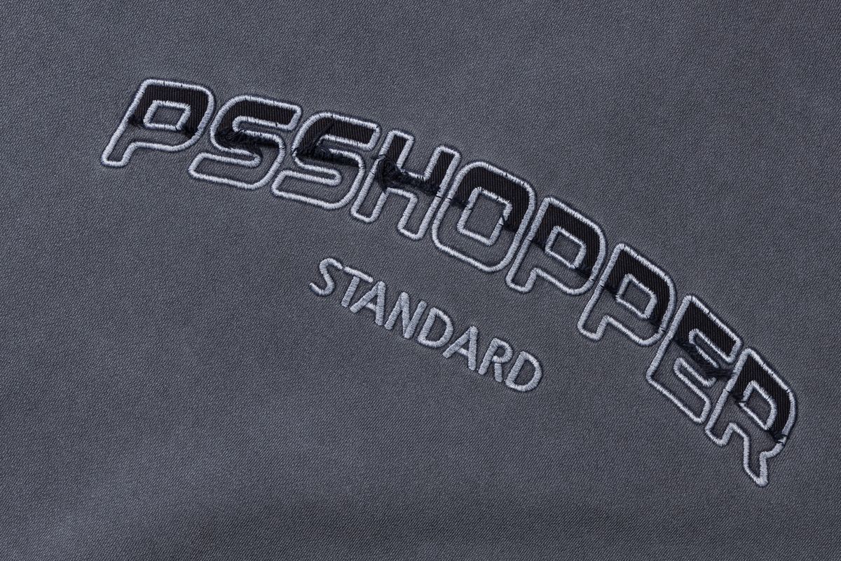 피에스쇼퍼(PSSHOPPER) 오리지널 피그먼트 워싱 스웨트셔츠 [다크 네이비]