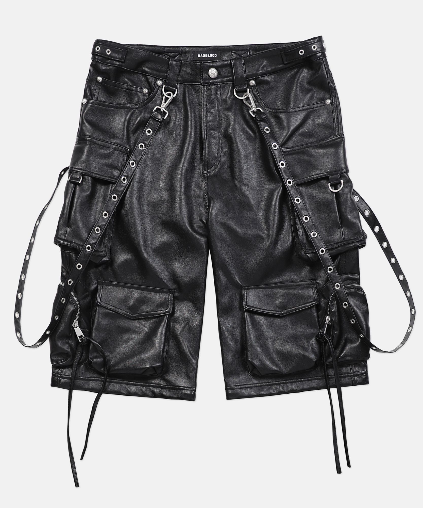 BADBLOOD カーゴパンツ グレー 複数ポケット BADBLOOD カーゴパンツ グレー 複数ポケット BADBLOOD カーゴ