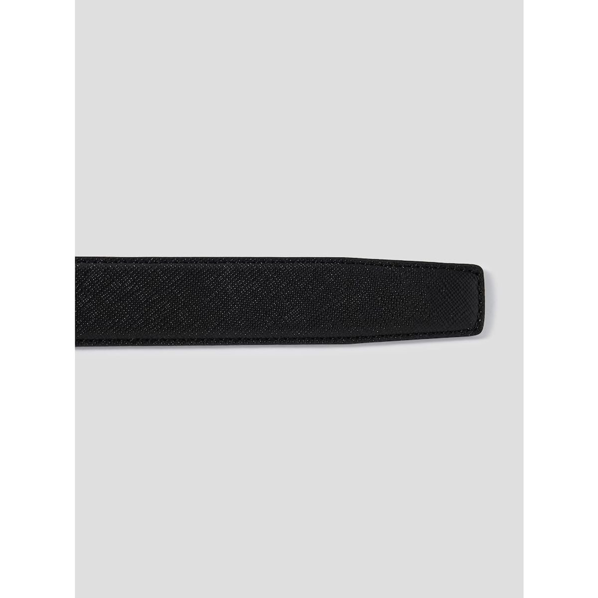 빈폴 액세서리(BEANPOLE ACCESSORY) 자전거 로고 자동 버클 벨트 (블랙)