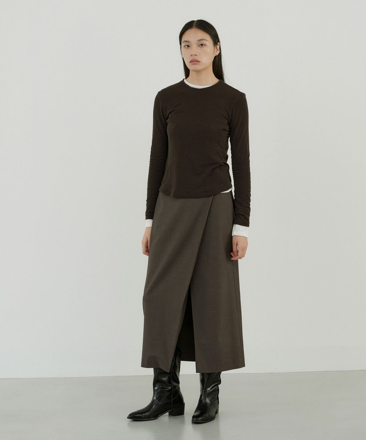 오떼뜨(OCTETTE) SLIM LINE T-SHIRTS_4COLOR