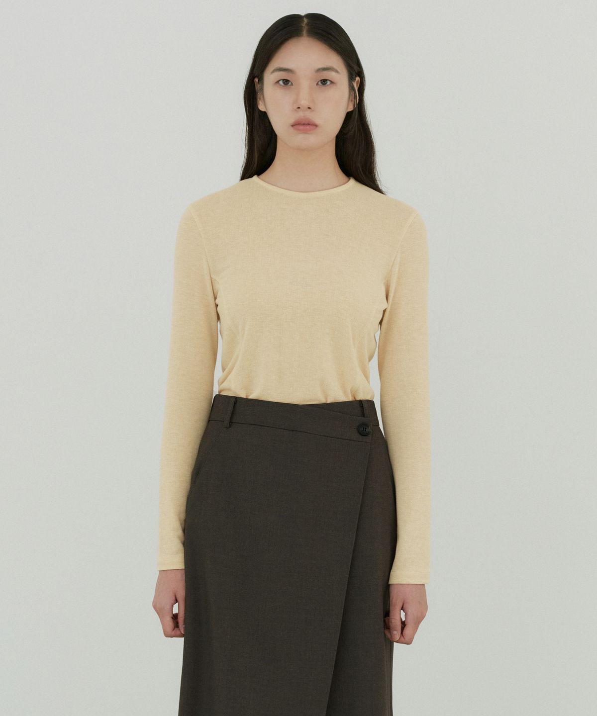 오떼뜨(OCTETTE) SLIM LINE T-SHIRTS_4COLOR