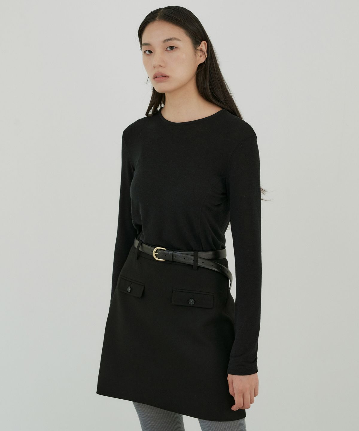 오떼뜨(OCTETTE) SLIM LINE T-SHIRTS_4COLOR