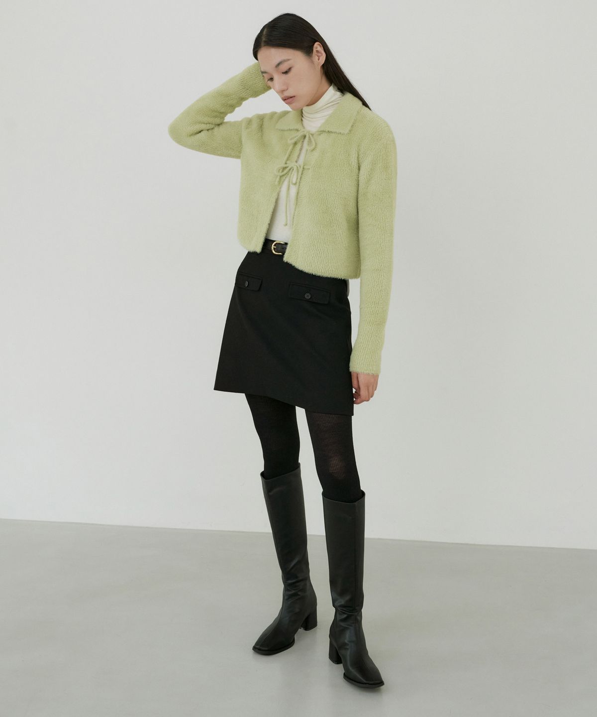 오떼뜨(OCTETTE) MINI POCKET SK_BLACK