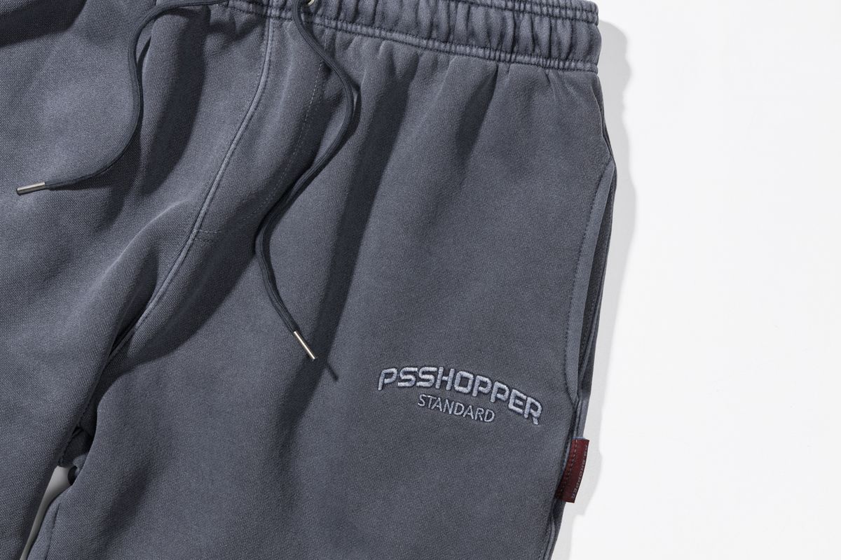 피에스쇼퍼(PSSHOPPER) 오리지널 피그먼트 워싱 조거팬츠 [다크 네이비]