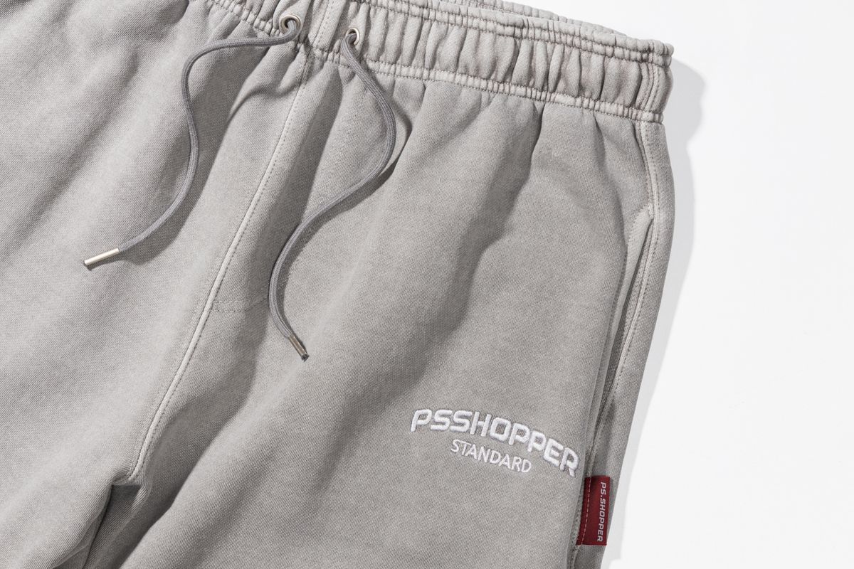 피에스쇼퍼(PSSHOPPER) [2 Pack]오리지널 피그먼트 워싱 셋업 [라이트 그레이]