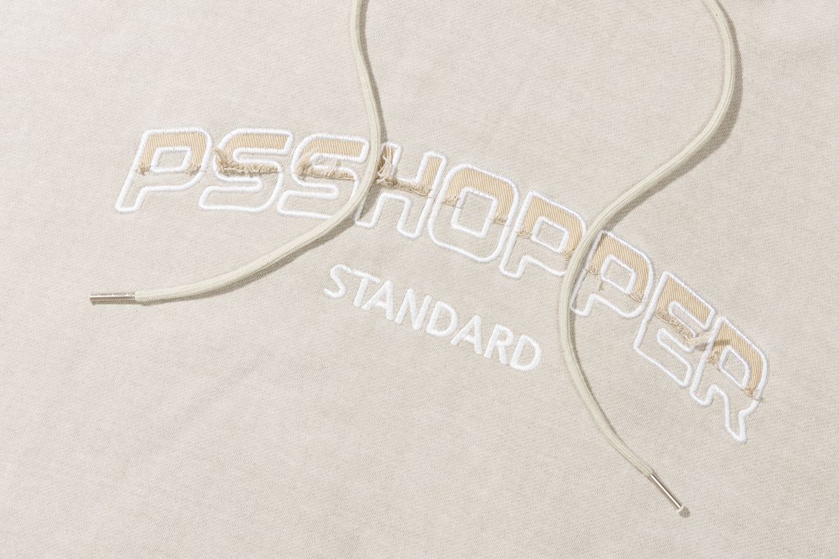 피에스쇼퍼(PSSHOPPER) [2 Pack]오리지널 피그먼트 워싱 셋업 [크림]