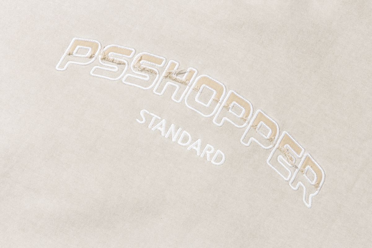 피에스쇼퍼(PSSHOPPER) [2 Pack]오리지널 피그먼트 워싱 셋업 [크림]