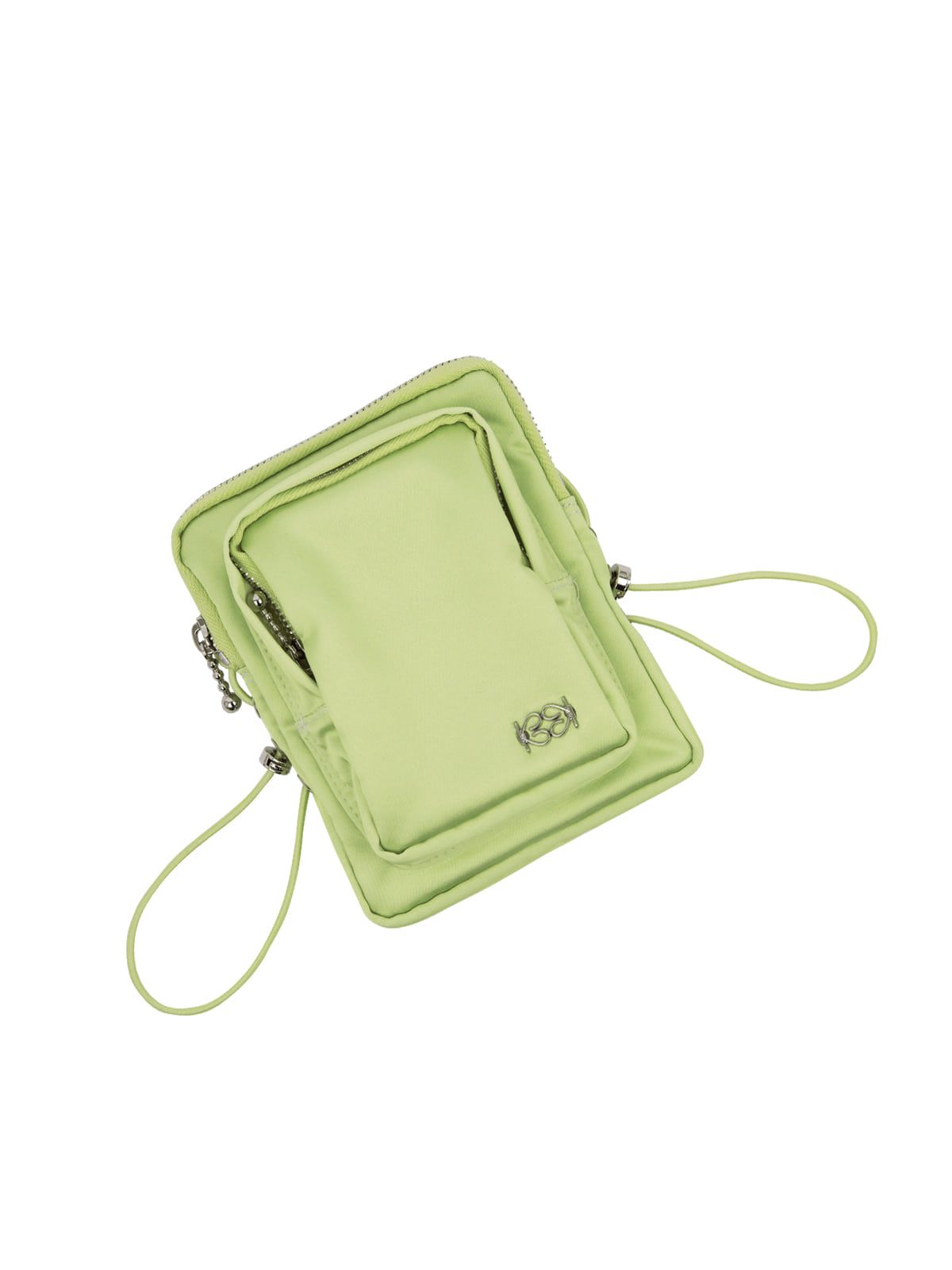 기준(KIJUN) Satin Mini Bag Sage Green