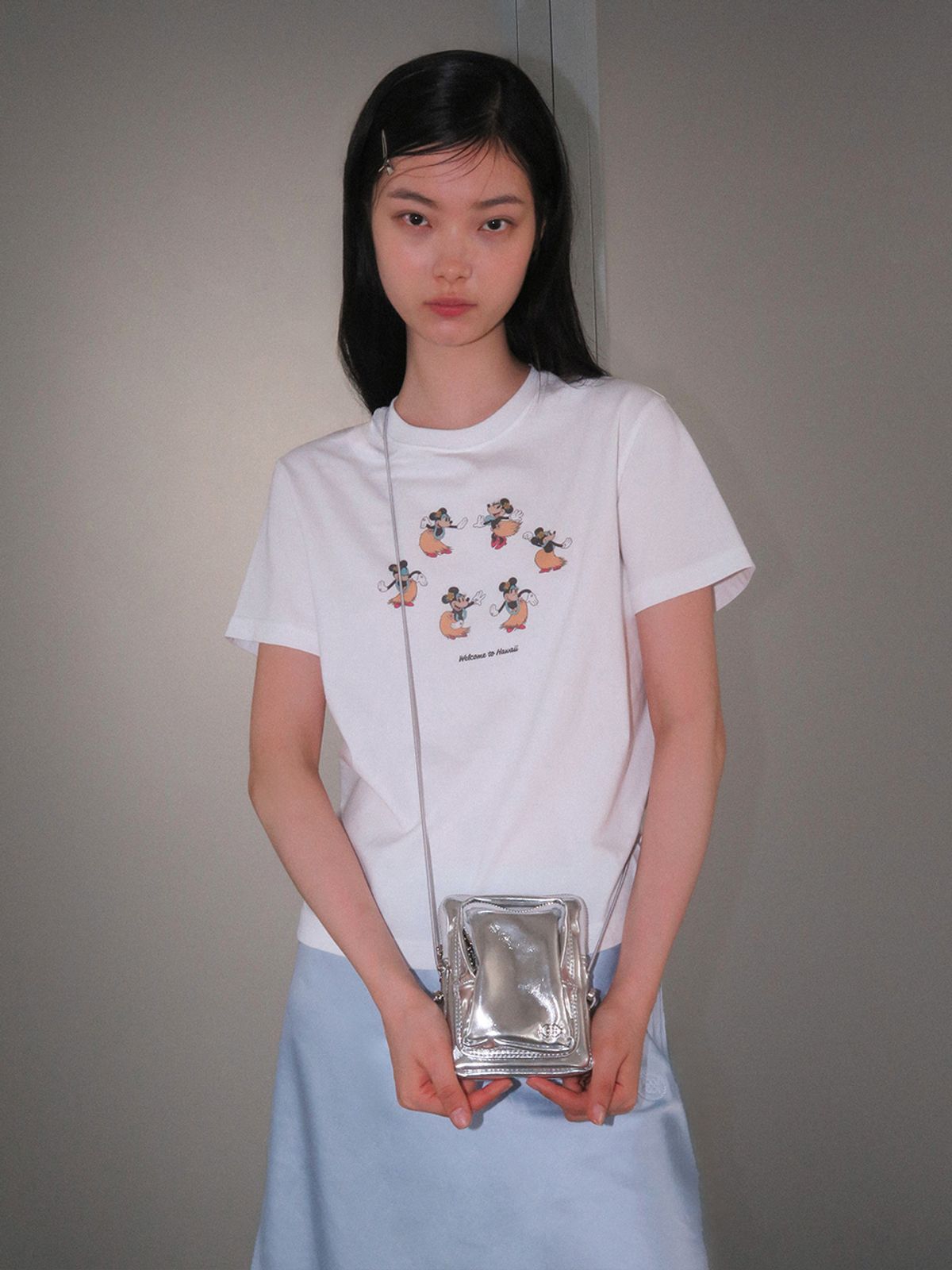 기준(KIJUN) Mini Bag Silver