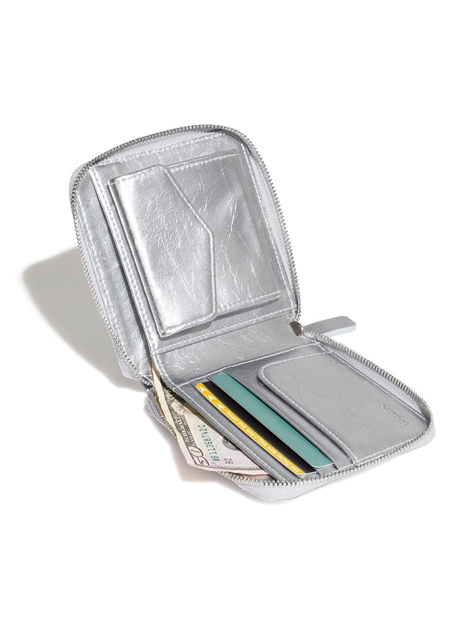 [人気] Fennec★CRINKLE ZIPPER WALLET★ファスナーウォレット FENNEC] CRINKLE ZIPPER WALLET - BLACK | もごつ