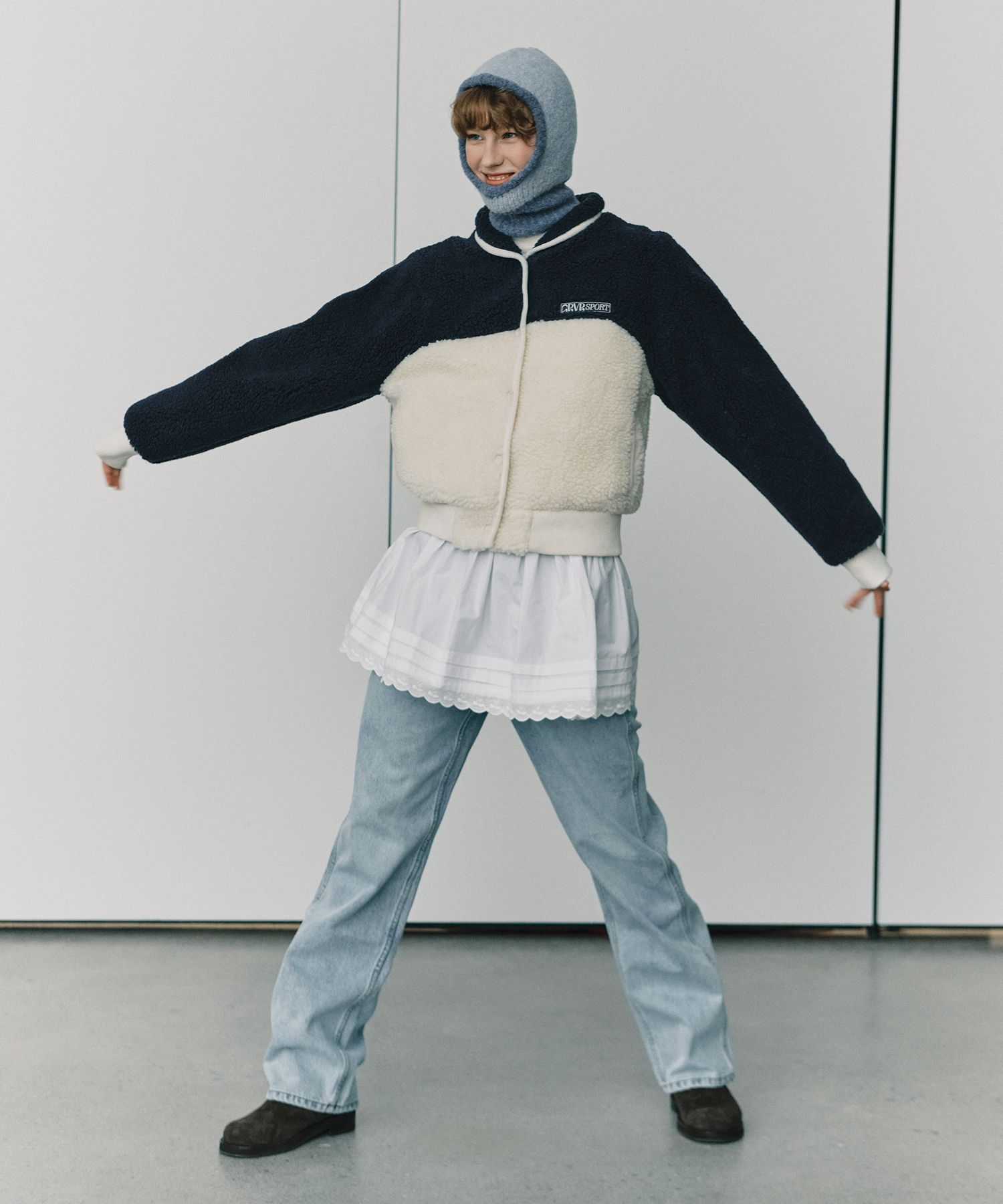 MUSINSA公式 | GROVE GRVR SPORTS_Balaclava_BLUE