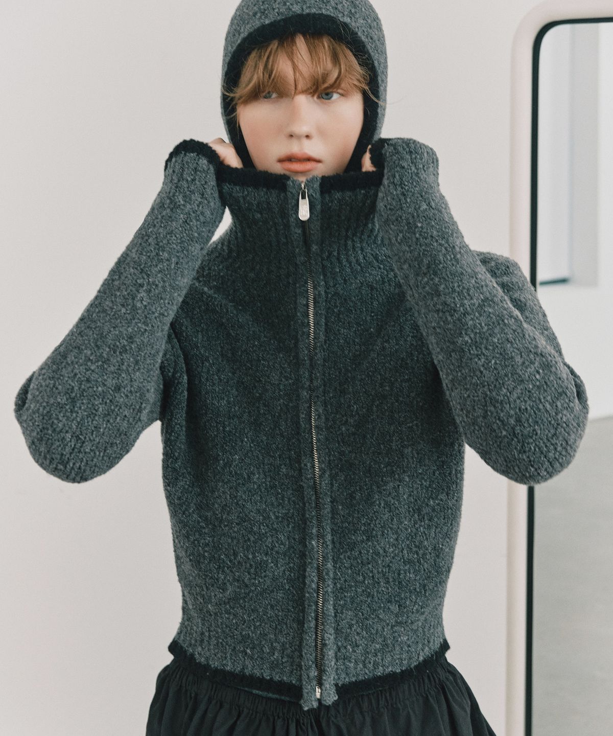 그로브(GROVE) GRVR SPORTS_바라클라바_CHARCOAL