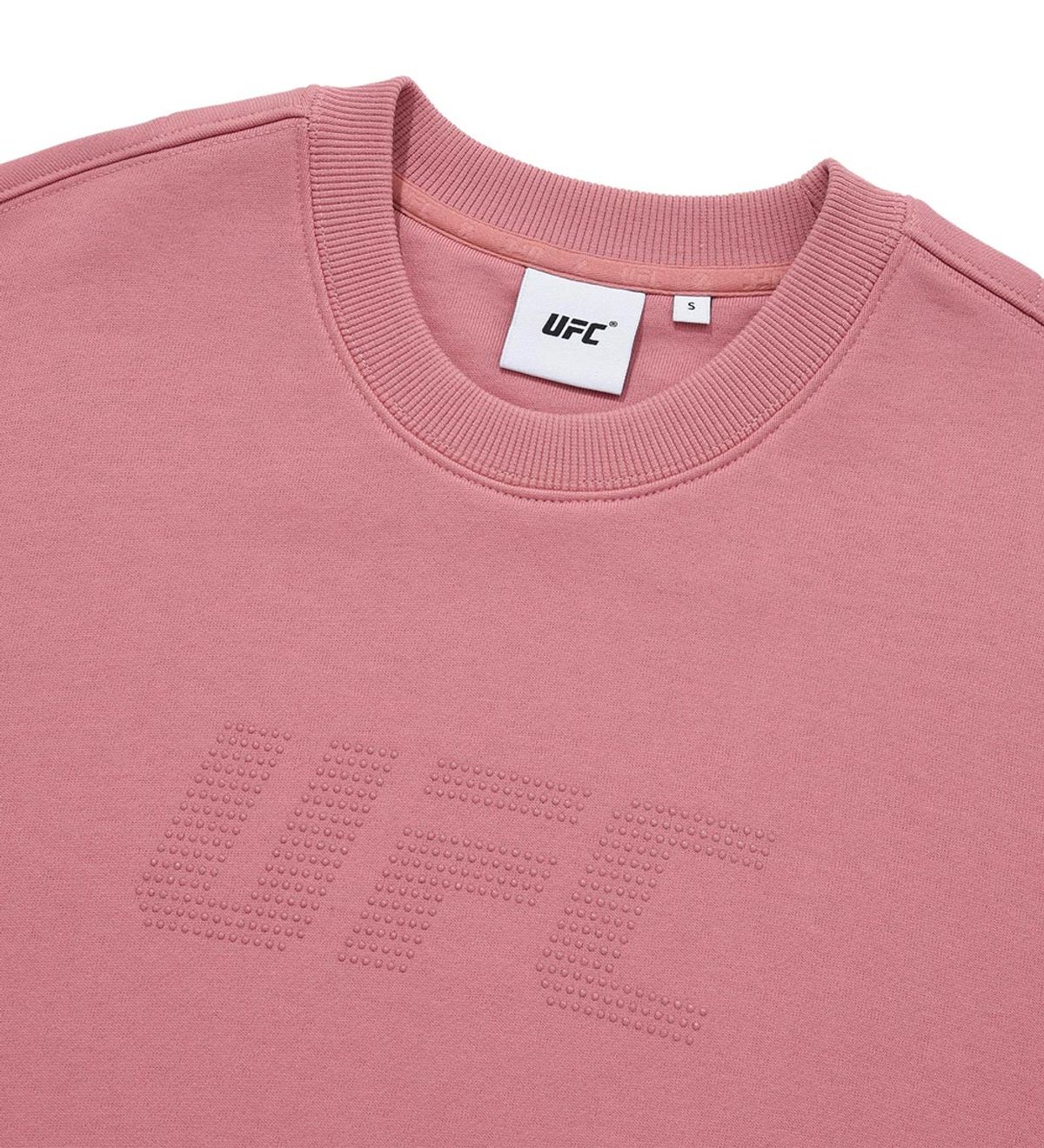 유에프씨 스포츠(UFC SPORT) UFC 3스트로크 릴렉스핏 맨투맨 더스티로즈핑크 U2SWV1306RP