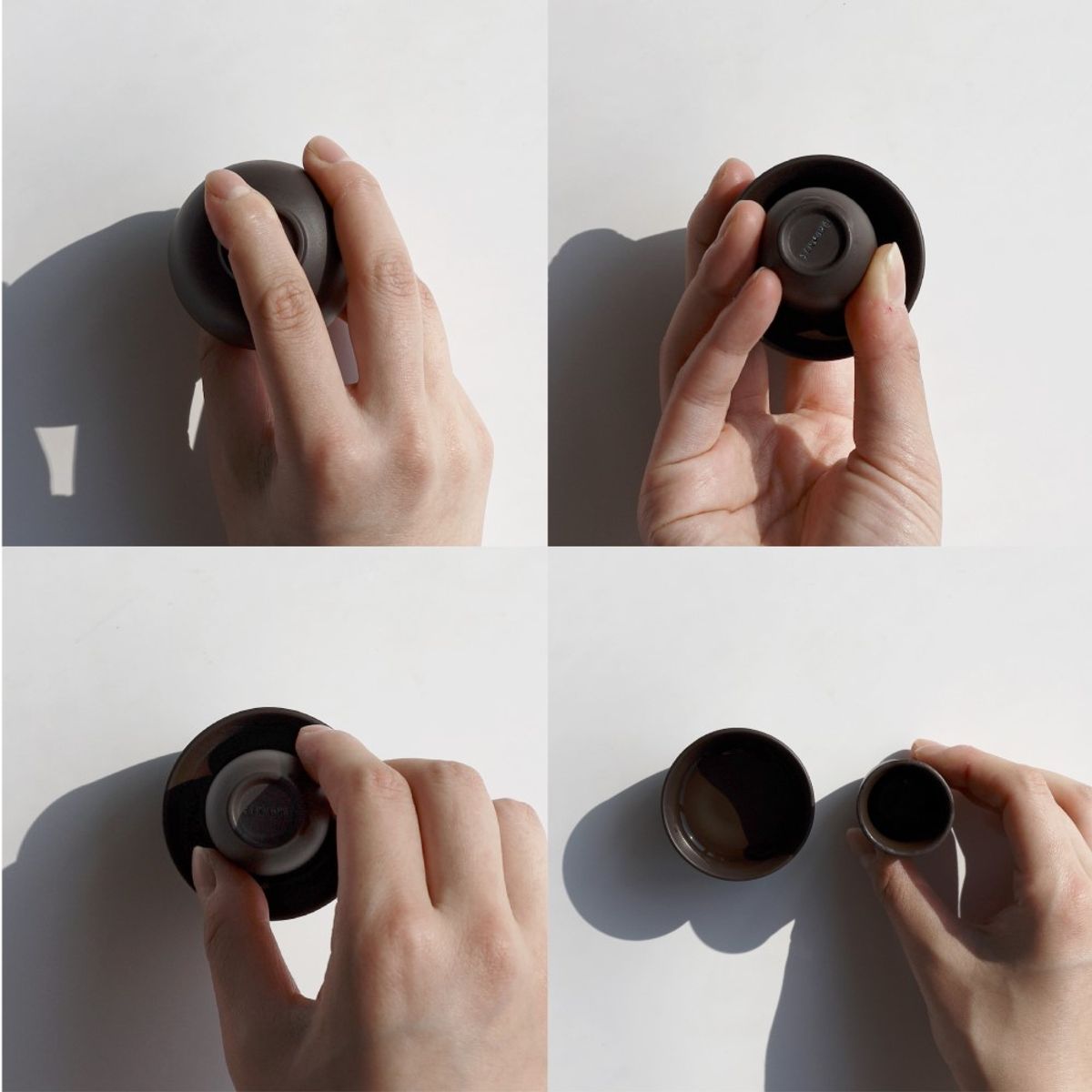 브라운즈(BROWNZE) 문향배 품명배 향도 찻잔세트