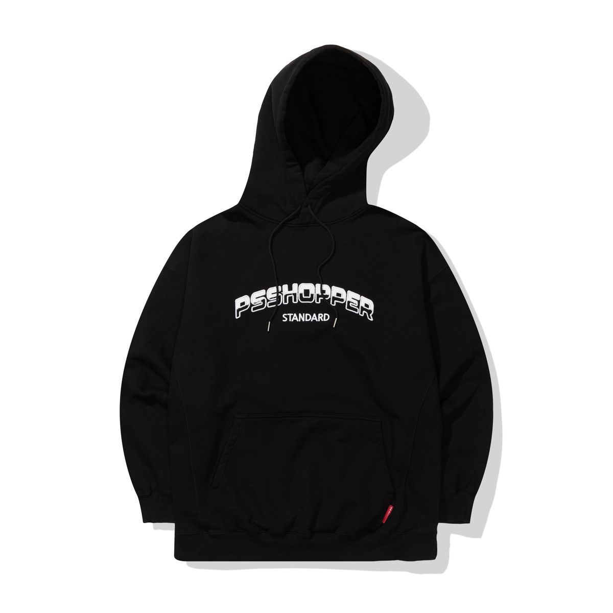 피에스쇼퍼(PSSHOPPER) [2 Pack]오리지널 로고 워싱 후드 셋업 [블랙]