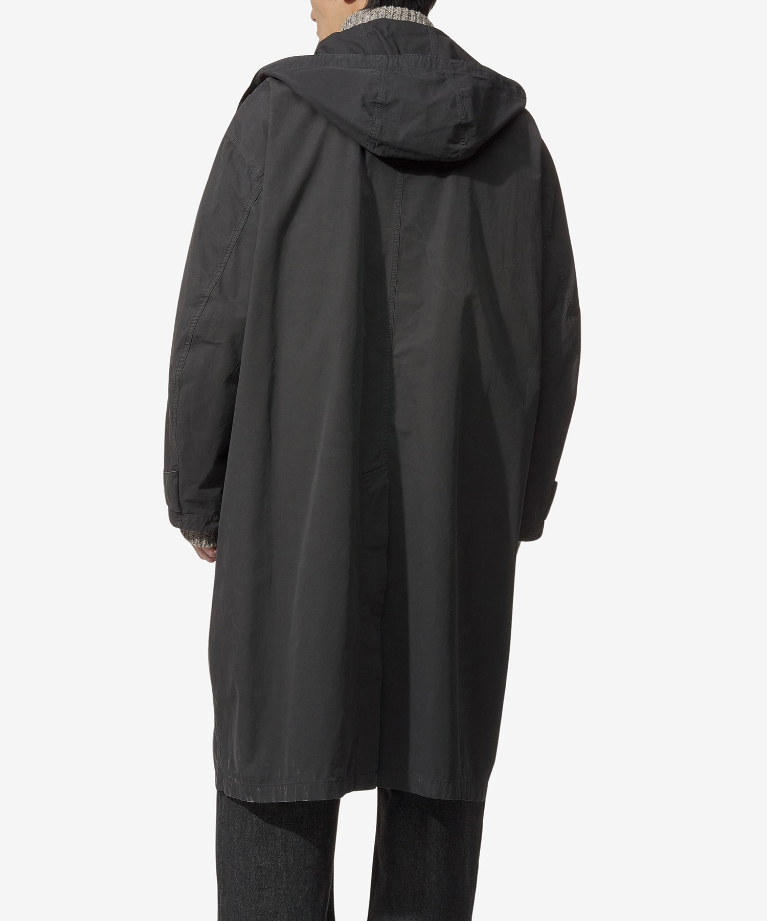 MUSINSA公式 | LEMAIRE Boxy Coat - Midnight Green / CO1020LF1147GR695