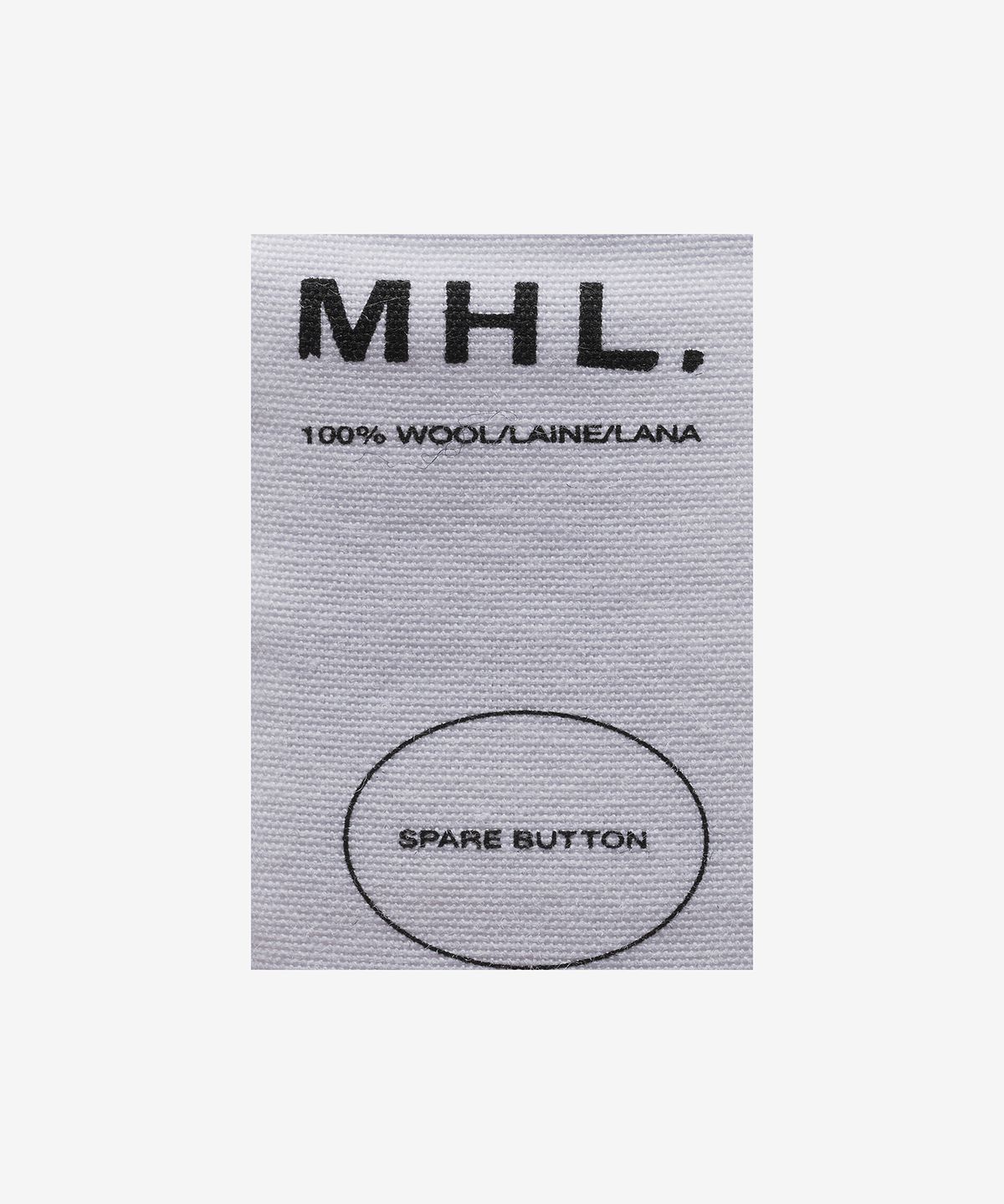 마가렛 호웰(MHL MARGARET HOWELL) 숄 카라 베스트 - 챠콜 / WHKN0138A23KLFCHR