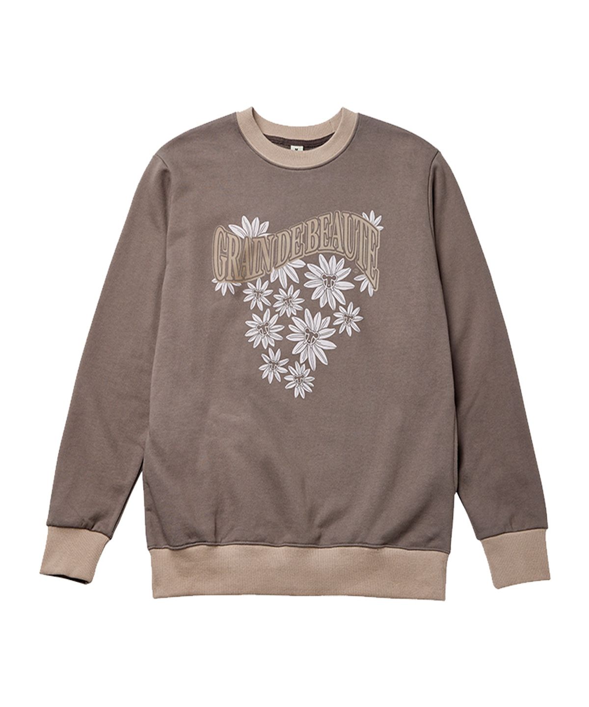 그랭드보떼(GRAIN DE BEAUTE) BLOSSOM MULTI SWEAT [CHARCOAL]
