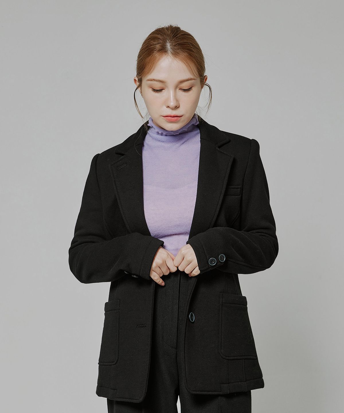 벨르마(BELLEMA) napping zurry slim fit jacket