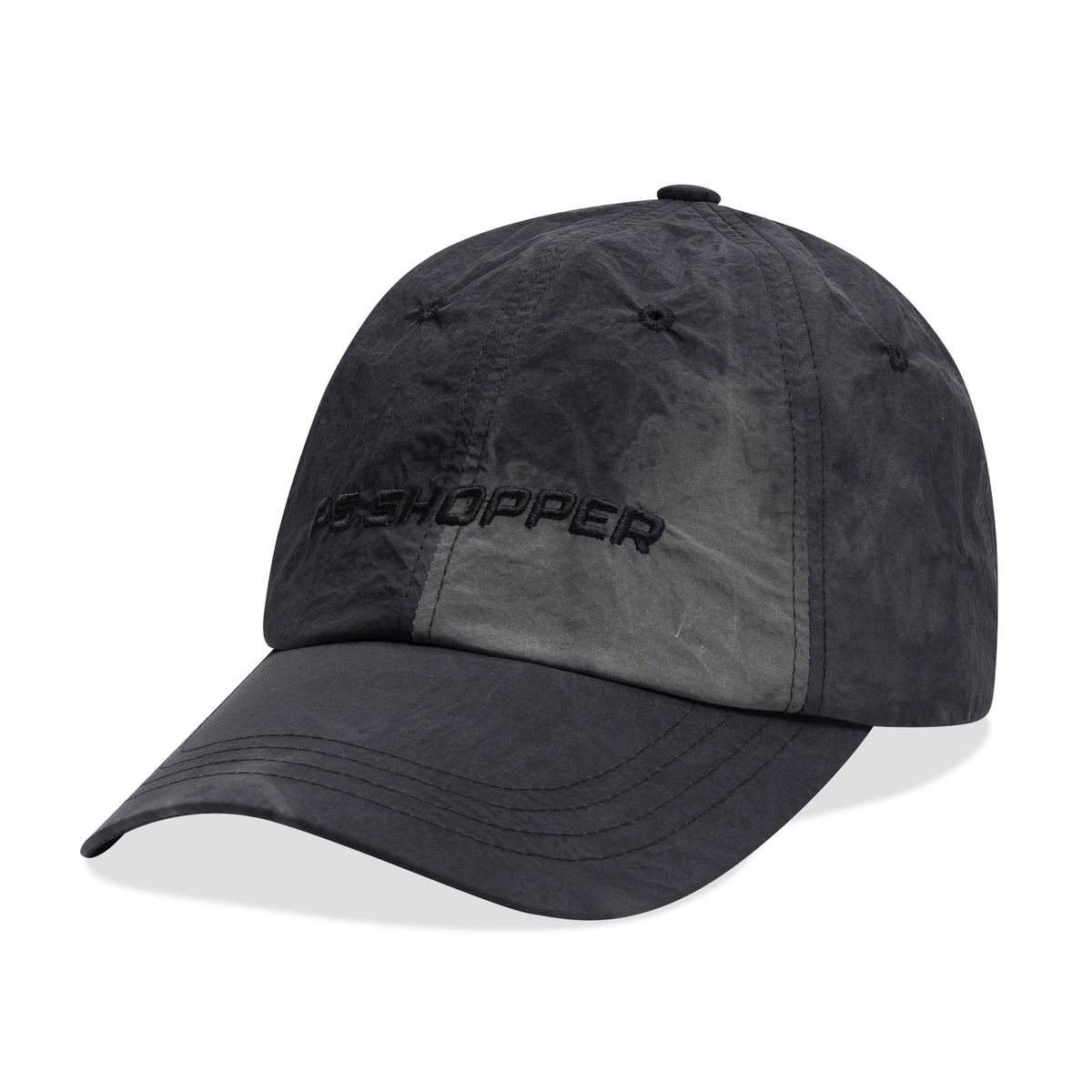 피에스쇼퍼(PSSHOPPER) 타이다이 나일론 볼캡 [블랙]