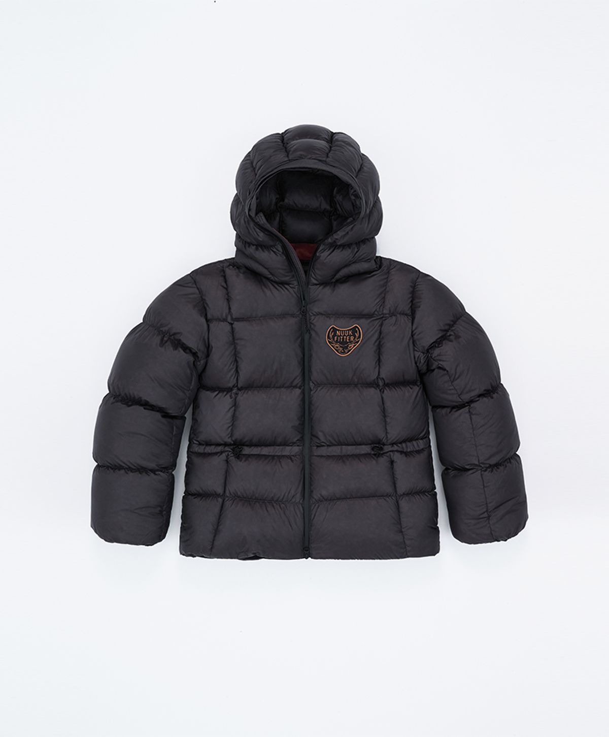 누크피터(NUUKFITTER) CIRRUS FULL ZIP DOWN JUMPER [CHARCOAL]