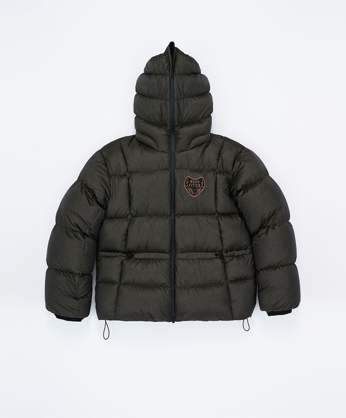 누크피터(NUUKFITTER) CIRRUS FULL ZIP DOWN JUMPER [CHARCOAL]