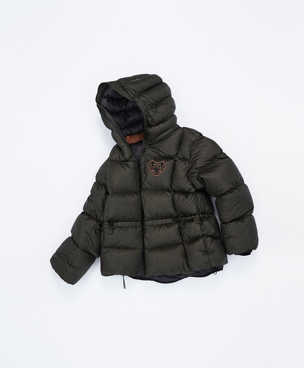 누크피터(NUUKFITTER) CIRRUS FULL ZIP DOWN JUMPER [CHARCOAL]