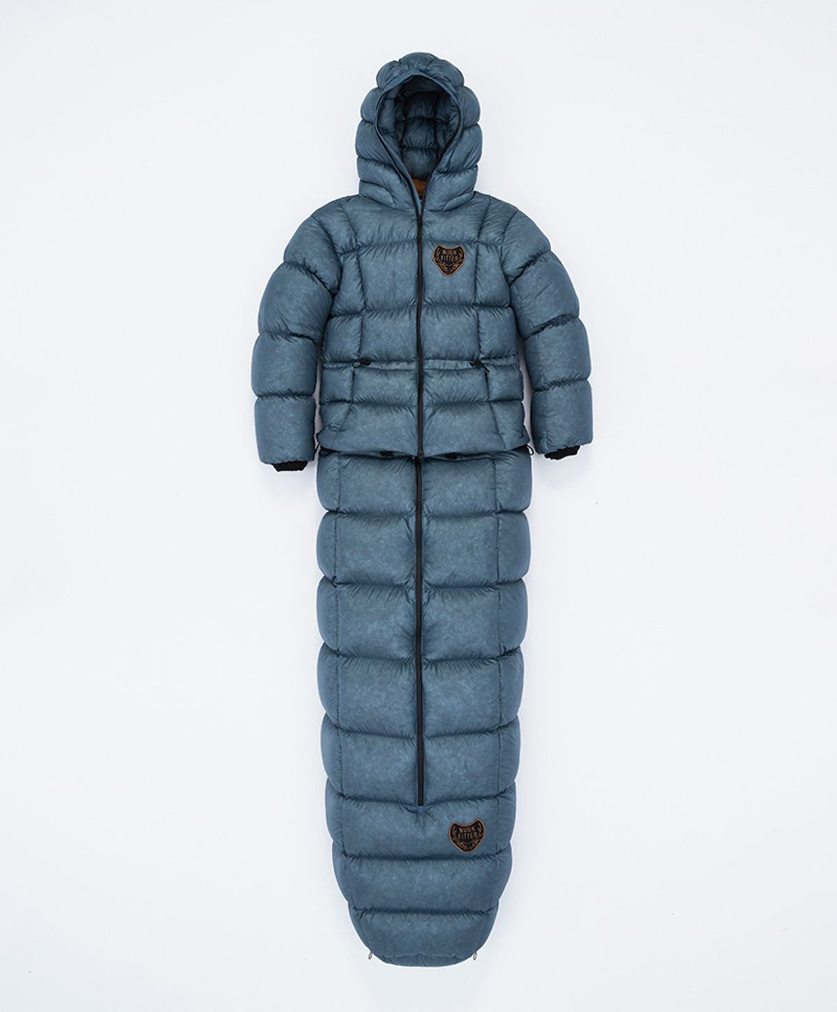누크피터(NUUKFITTER) CIRRUS DOWN SLEEPING BAG [BLUE] 시러스 구스다운 침낭 슬리핑백 동계 캠핑 백패킹 블루