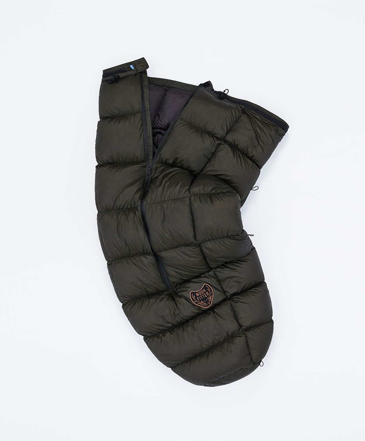 누크피터(NUUKFITTER) CIRRUS DOWN SLEEPING BAG [BLUE] 시러스 구스다운 침낭 슬리핑백 동계 캠핑 백패킹 블루