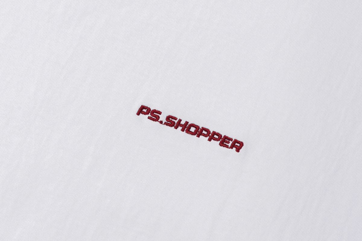 피에스쇼퍼(PSSHOPPER) 프리미엄 코튼 이너 티셔츠 [화이트]