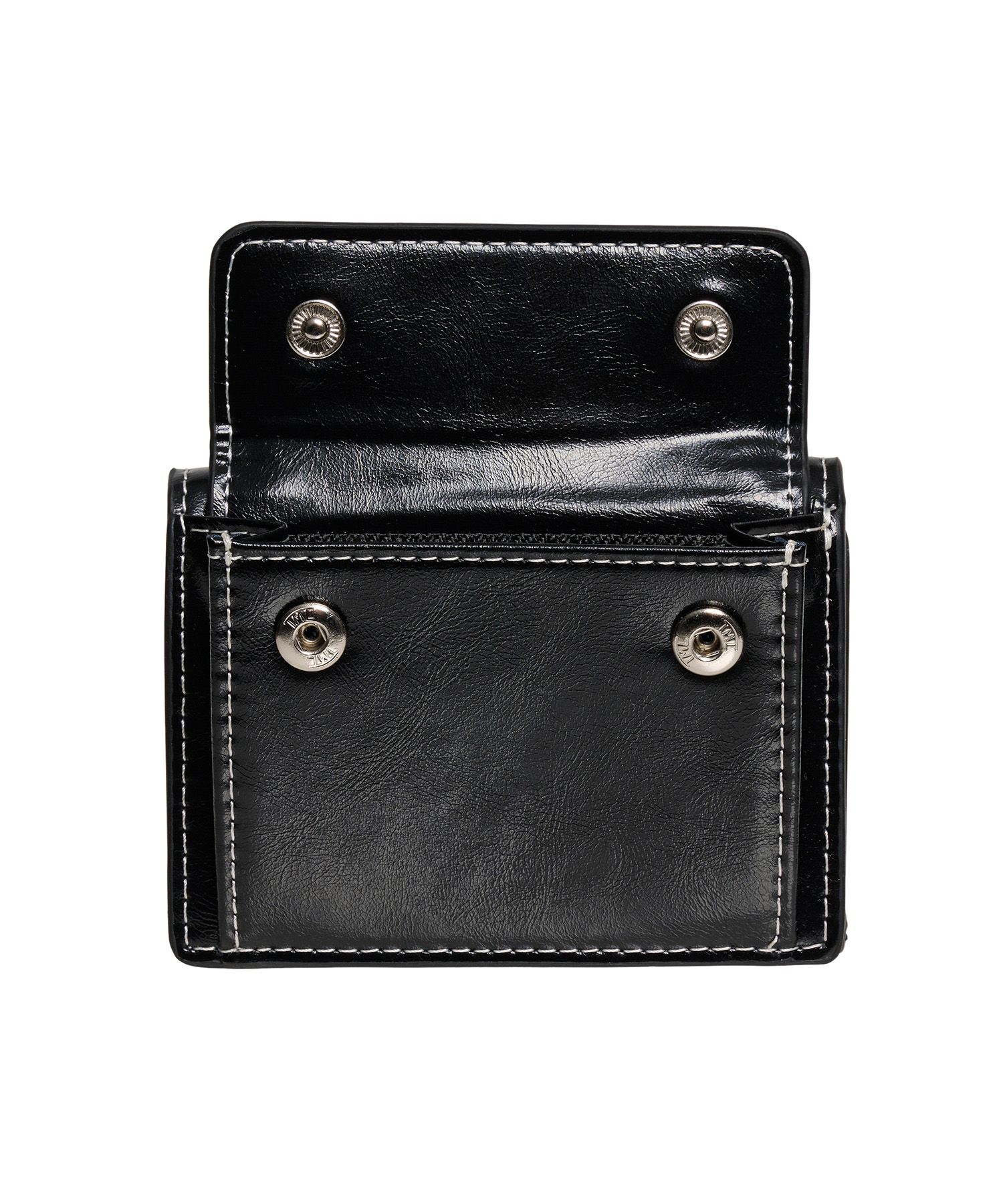 MUSINSA公式 | LEMASQUE Dot pocket 3-fold half wallet coin