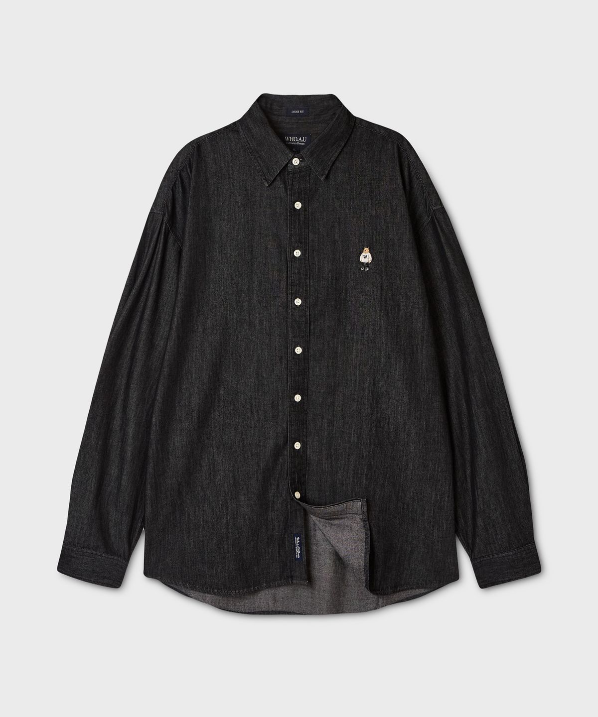 후아유(WHO.A.U) Steve Denim Shirts (U) / WHYJG4921U