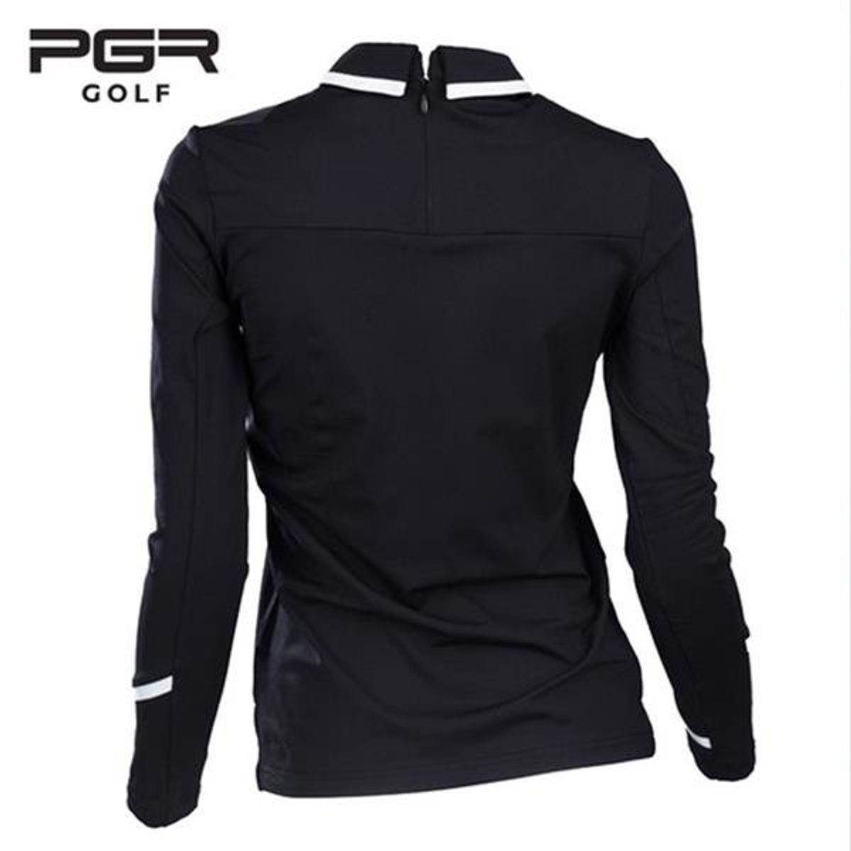 피지알(PGR) 긴팔 카라 티셔츠 블랙 GT-4216