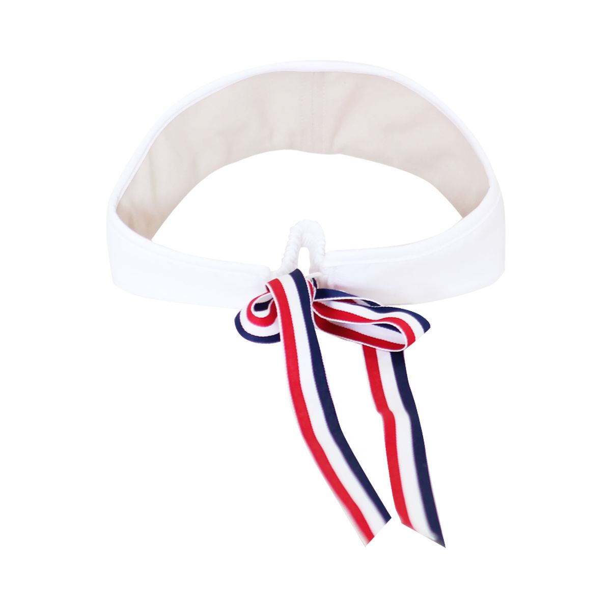 피지알(PGR) 썬캡 화이트 리본포인트 PSC-880