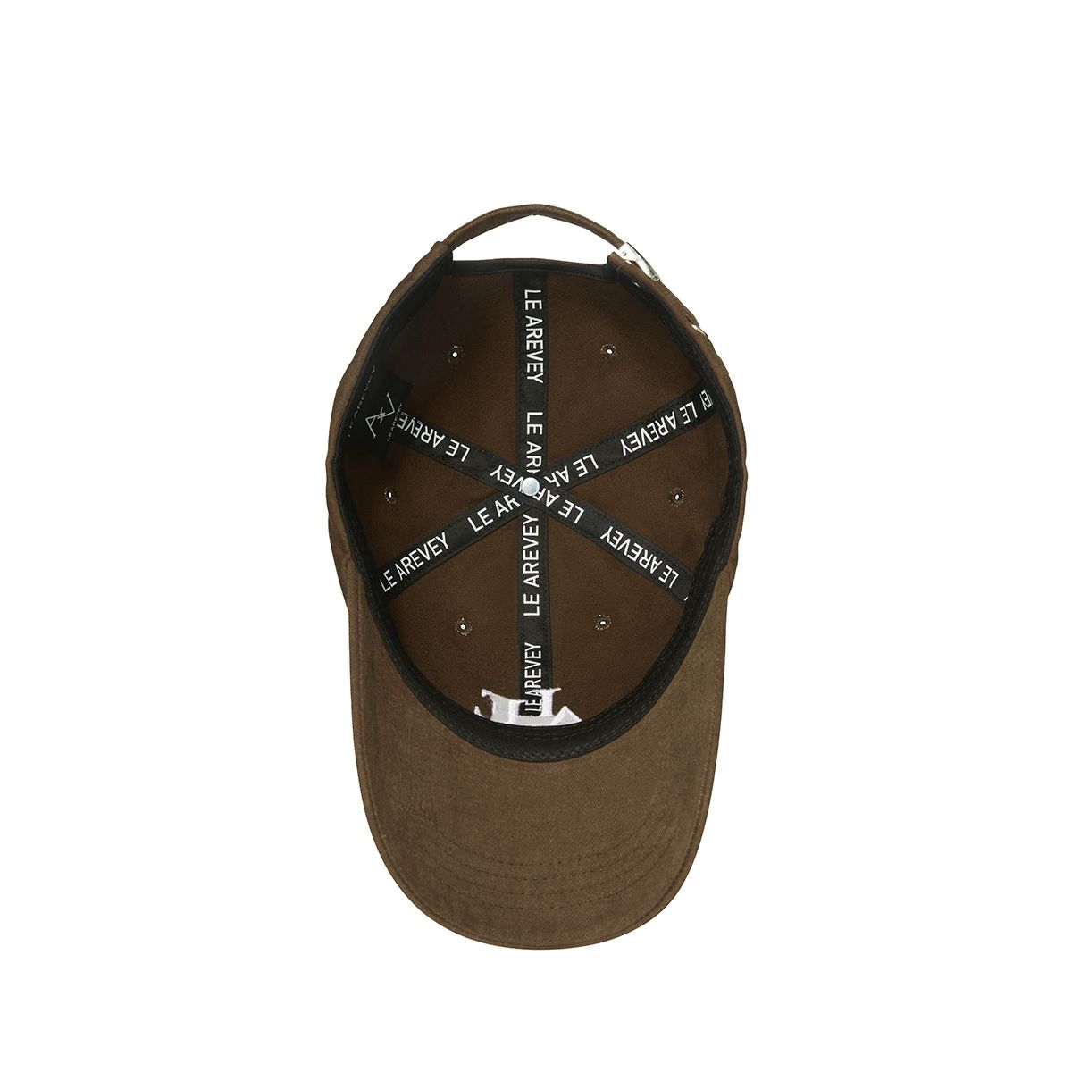 르아르베이(LEAREVEY) SYMBOL BALLCAP WASHING BROWNIE