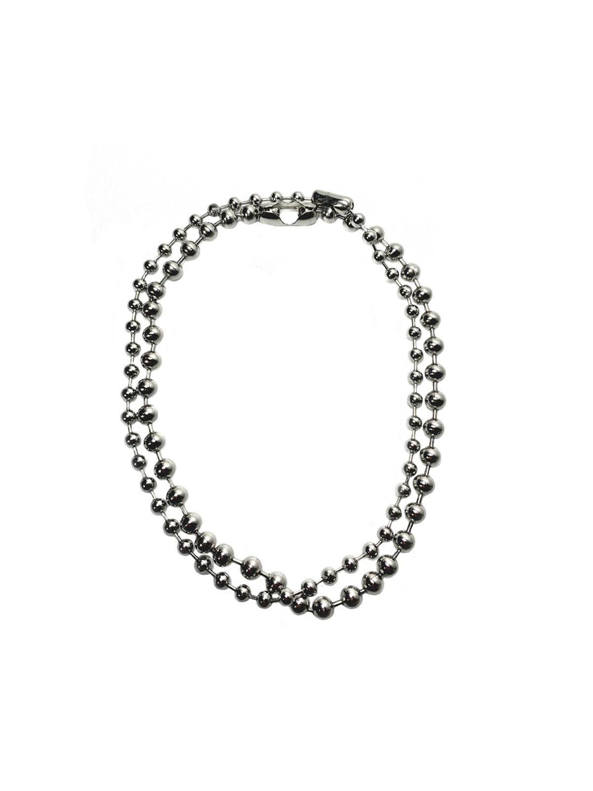 러브미몬스터(LOVE ME MONSTER) [Surgical_2 SET] Ball Chain Necklace